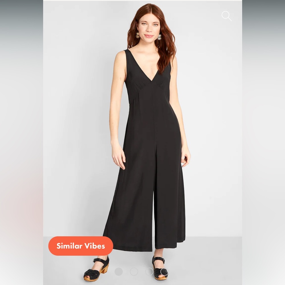 ModCloth: Bon Voyage V-Neck Jumpsuit